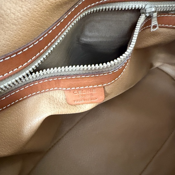 Authentic Vintage Celine Macadam Dome Satchel - Picture 12 of 13